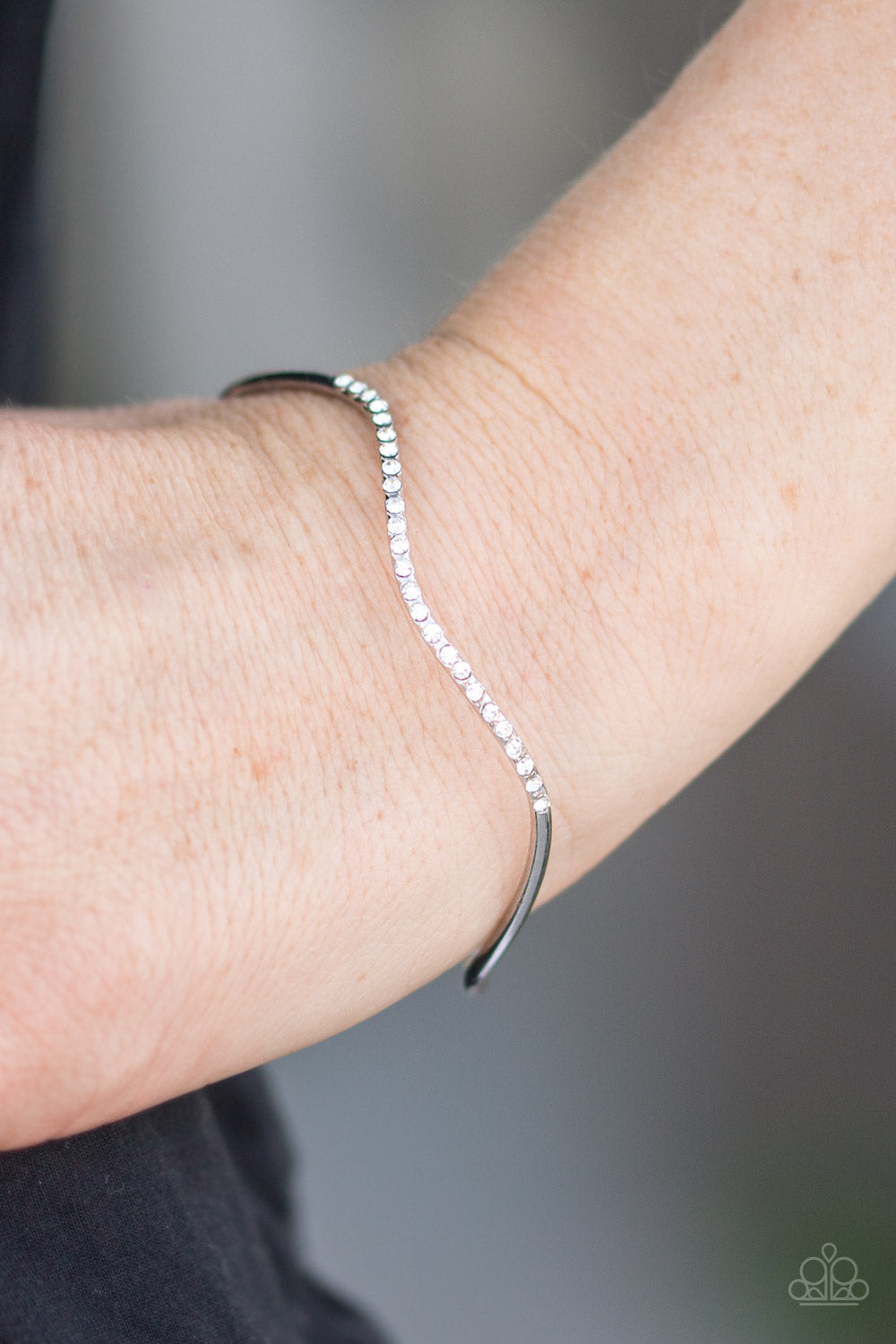 No Small Shimmer - White Bracelets