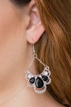 Load image into Gallery viewer, Caribbean Royalty - Black Earrings
