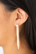 Load image into Gallery viewer, Night At The Oscars - Gold Earrings
