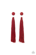 Load image into Gallery viewer, Tightrope Tassel - Red
