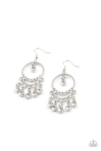 Load image into Gallery viewer, Cosmic Chandeliers - White Earring
