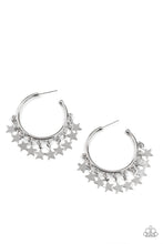 Load image into Gallery viewer, Happy Independence Day - Silver Earrings
