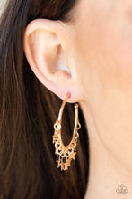 Load image into Gallery viewer, Happy Independence Day - Gold Earring
