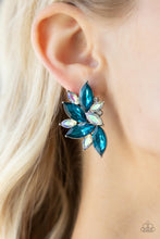 Load image into Gallery viewer, Instant Iridescence - Blue Earring
