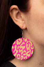 Load image into Gallery viewer, Catwalk Safari - Pink Earring
