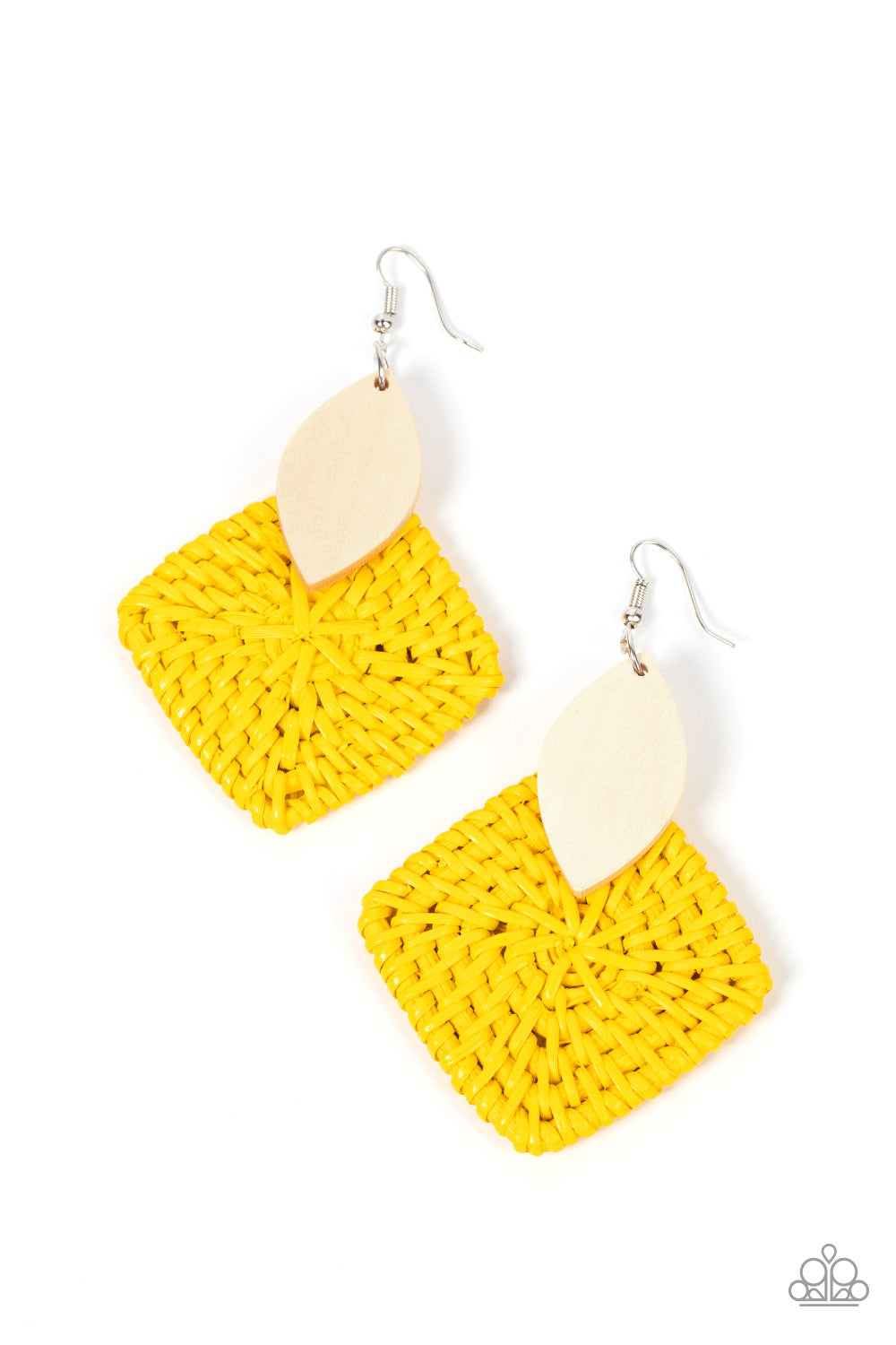 Sabbatical WEAVE - Yellow Earring