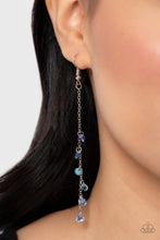 Load image into Gallery viewer, Extended Eloquence - Blue Earring
