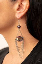 Load image into Gallery viewer, Ethereally Extravagant - Purple Earring
