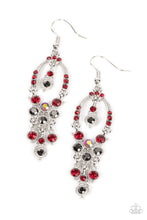 Load image into Gallery viewer, Sophisticated Starlet - Red Earring
