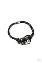 Load image into Gallery viewer, Keep Your Distance - Black Bracelet
