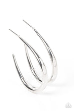 Load image into Gallery viewer, CURVE Your Appetite - Silver Earring
