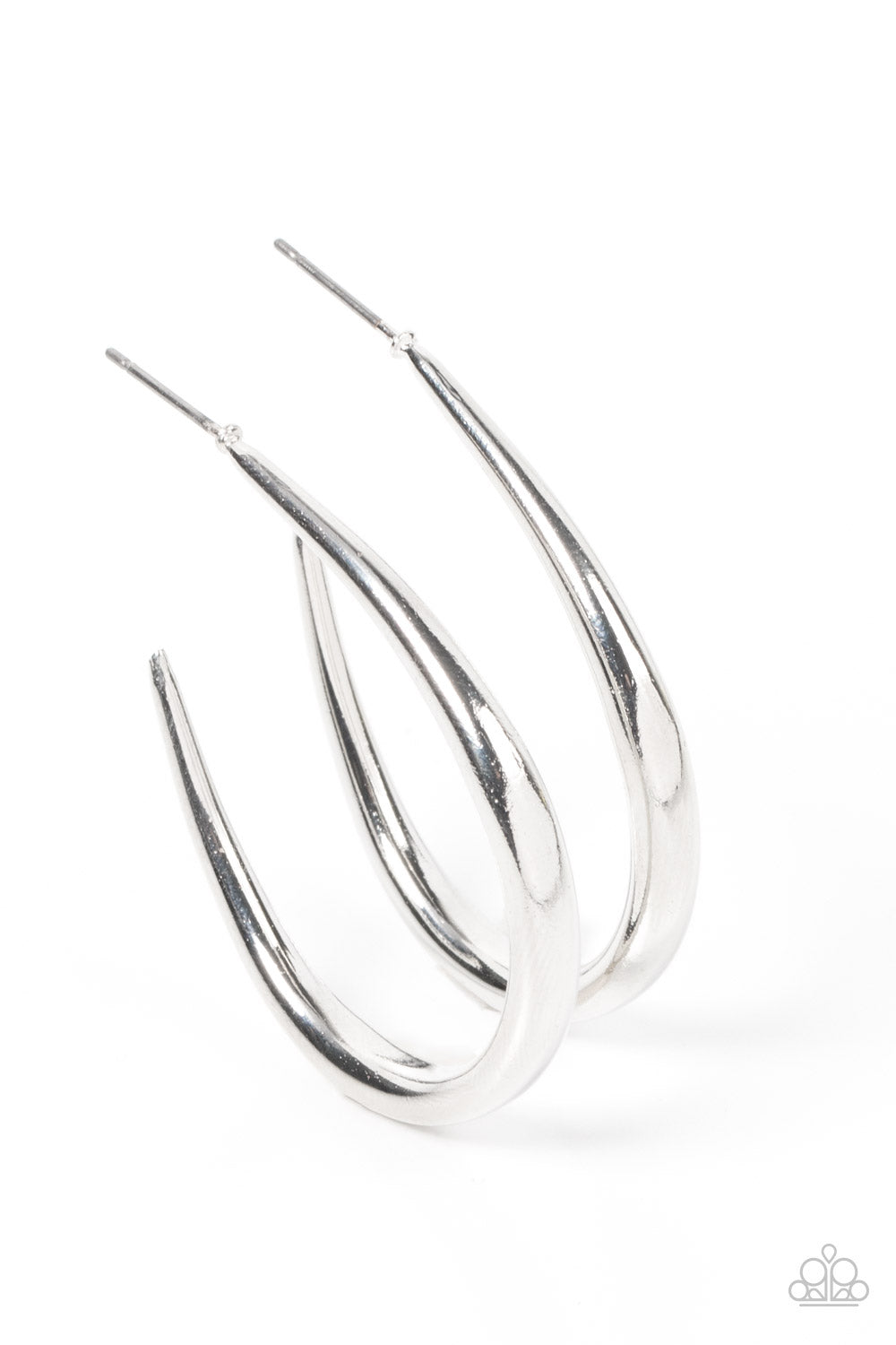 CURVE Your Appetite - Silver Earring