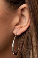 Load image into Gallery viewer, CURVE Your Appetite - Silver Earring
