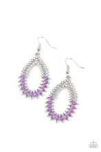 Load image into Gallery viewer, Lucid Luster - Purple Earring
