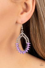 Load image into Gallery viewer, Lucid Luster - Purple Earring
