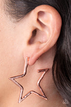 Load image into Gallery viewer, All-Star Attitude - Copper Earring
