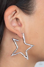 Load image into Gallery viewer, All-Star Attitude - Silver Earring
