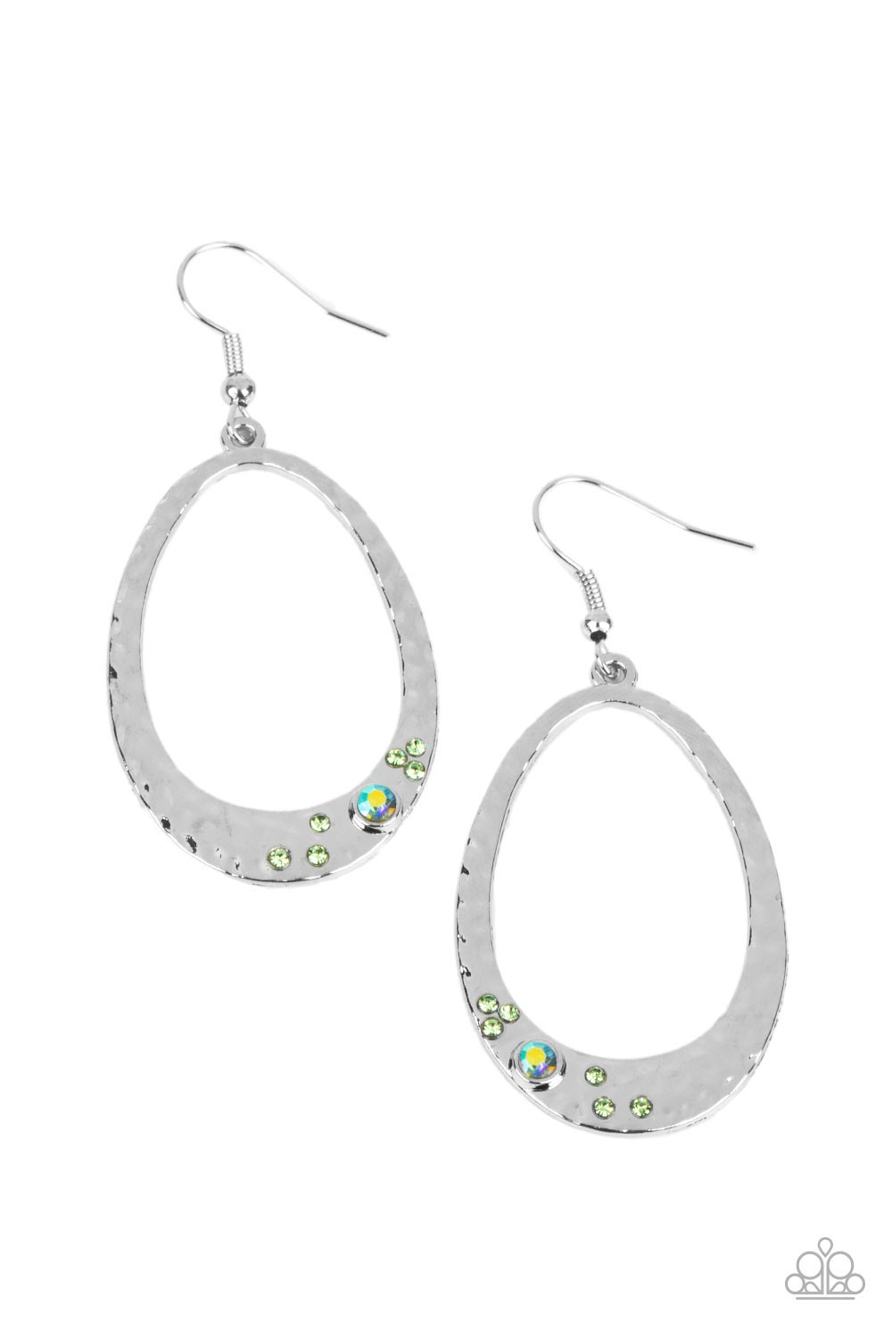 Seafoam Shimmer - Green Earring