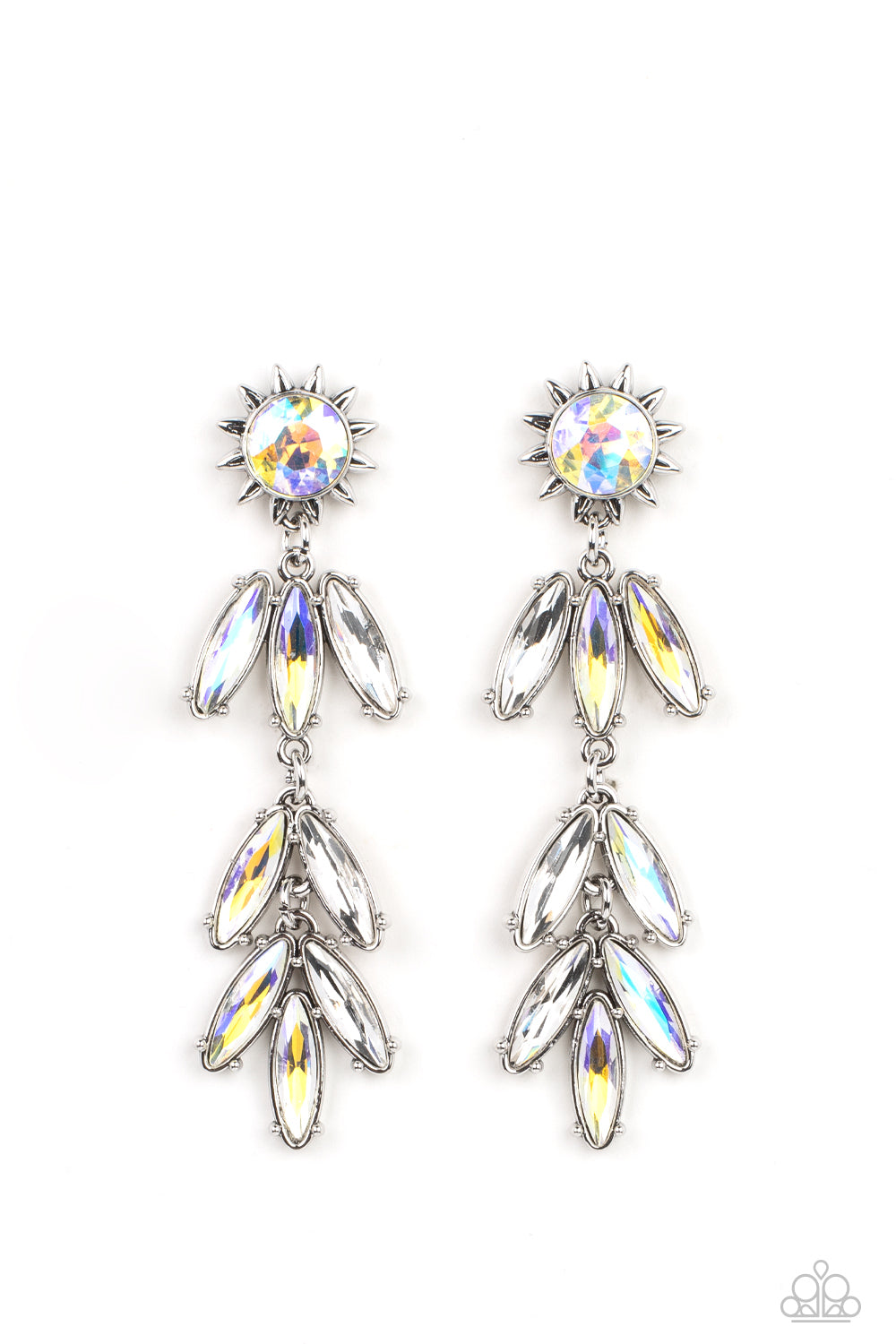 Space Age Sparkle - Yellow Earring