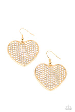 Load image into Gallery viewer, Romantic Reign - Gold Earrings
