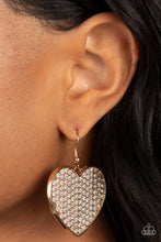 Load image into Gallery viewer, Romantic Reign - Gold Earrings
