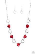 Load image into Gallery viewer, Contemporary Cupid - Red Necklaces
