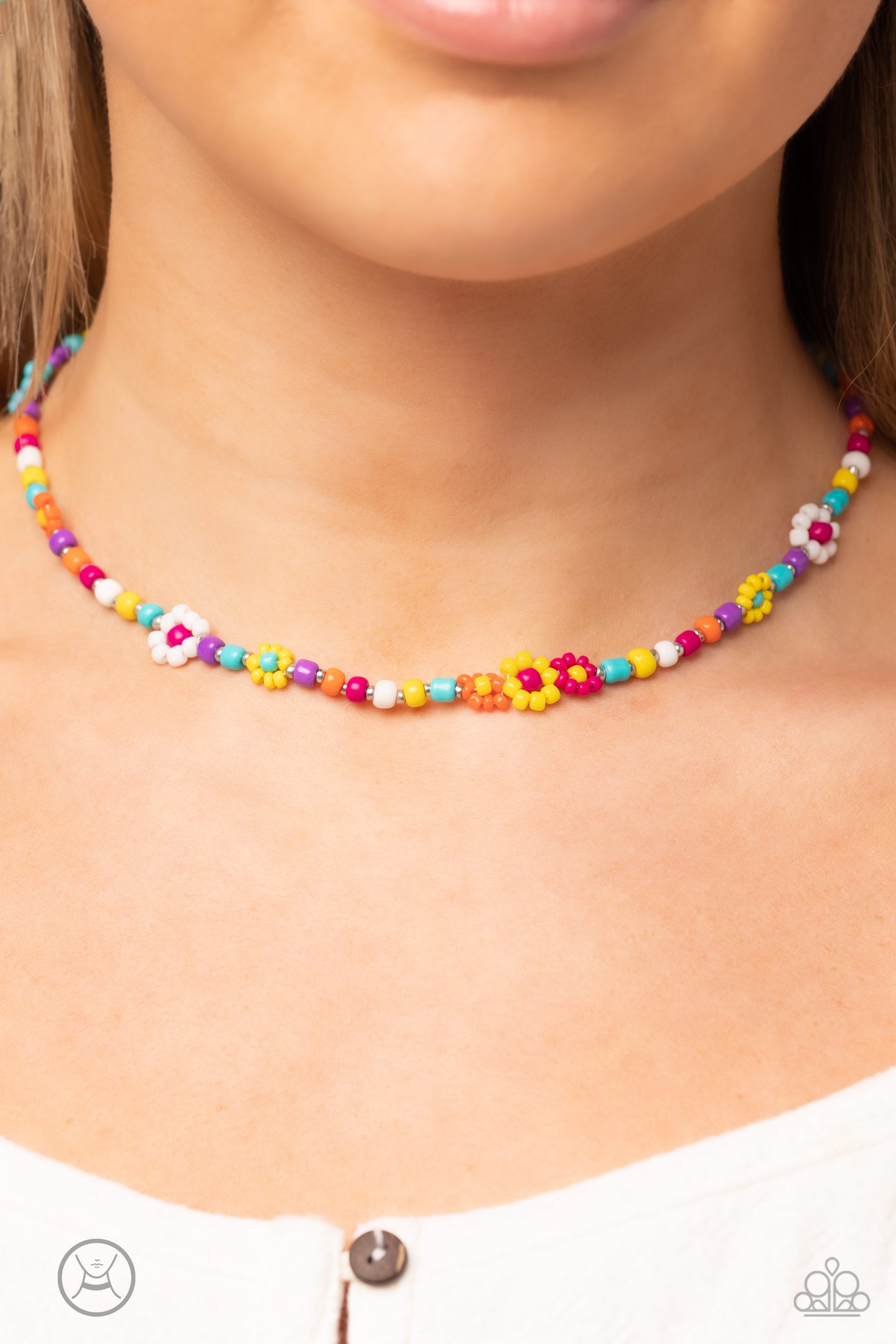 Flower Child Flair - Multi Choker