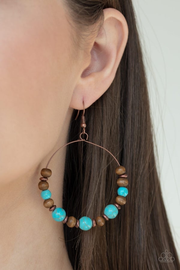 Forestry Fashion - Copper Earrings