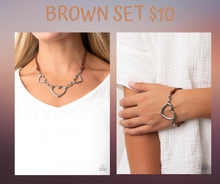 Load image into Gallery viewer, Fashionable Flirt &amp; Flirty Flavour - Brown SET
