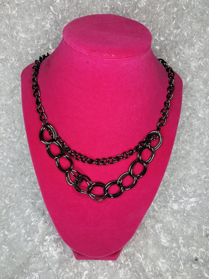 Gunmetal Necklaces