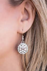 Runway Ready Silver Earrings