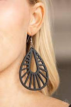 Load image into Gallery viewer, Coachella Chill - Black Earrings
