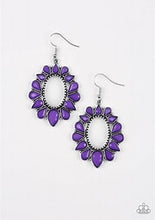 Load image into Gallery viewer, Fashionista Flavor - Purple Earrings
